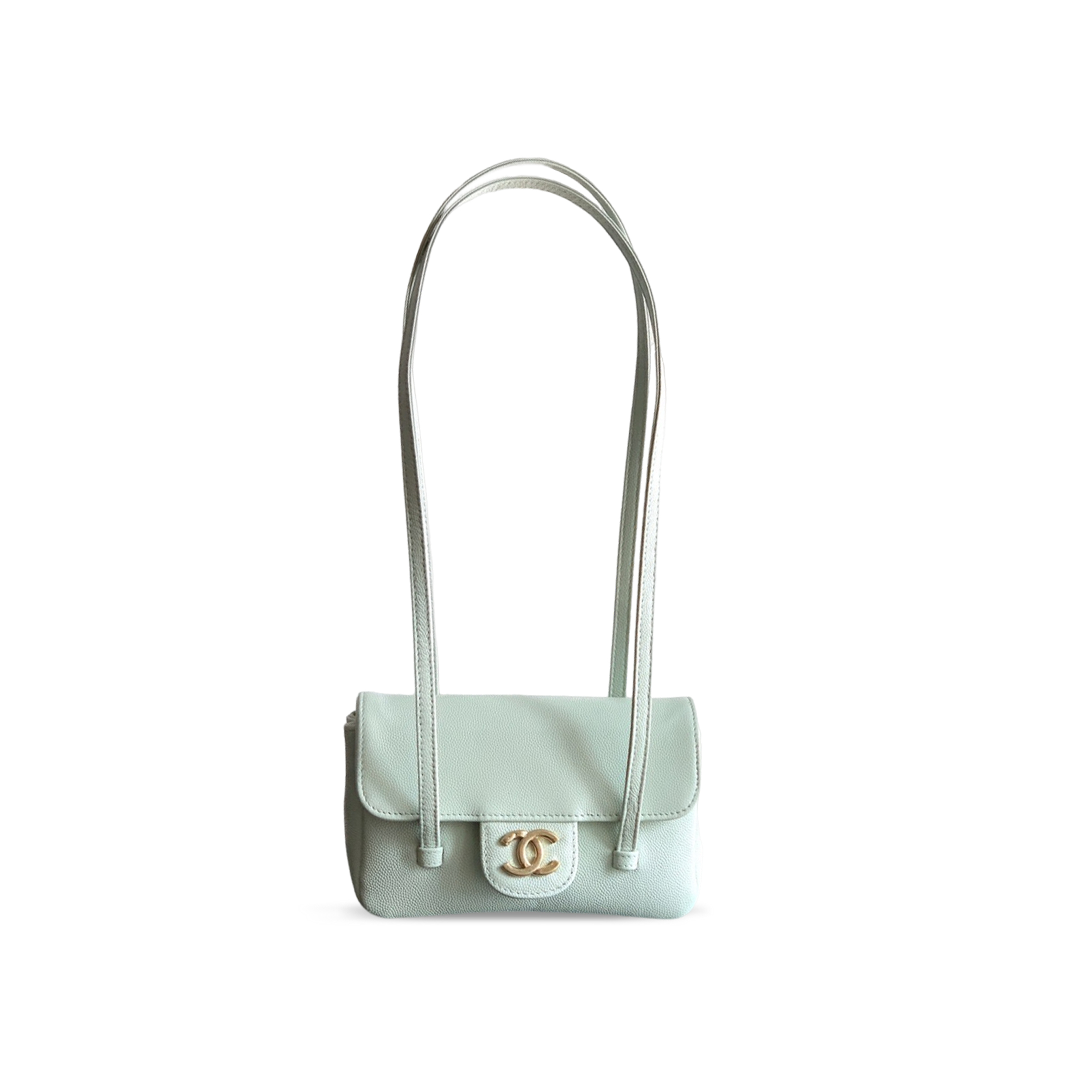 CHANEL CLUTCH WITH LEATHER STRAP AP5068 (17*11.5*5cm)